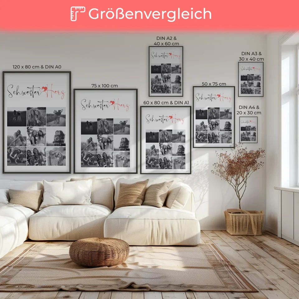 Poster Größenvergleich 1