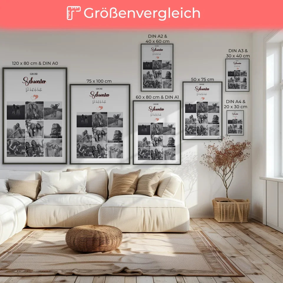 Poster Größenvergleich 1