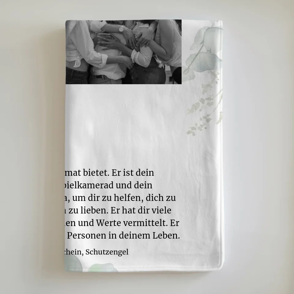 personalisierte decke definition oma 5 fotos schwarz weiss mit name eukalyptus 6