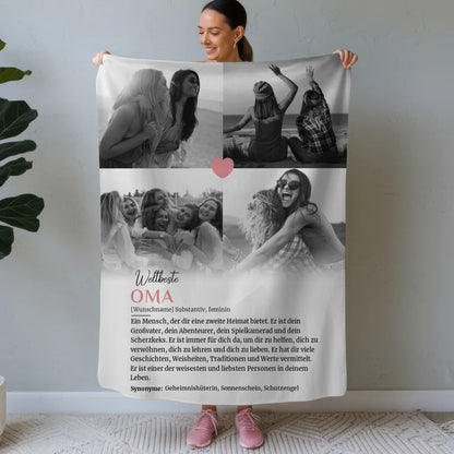 personalisierte decke definition oma mit name 4 fotos geschenk ideen Definitions Designs 1