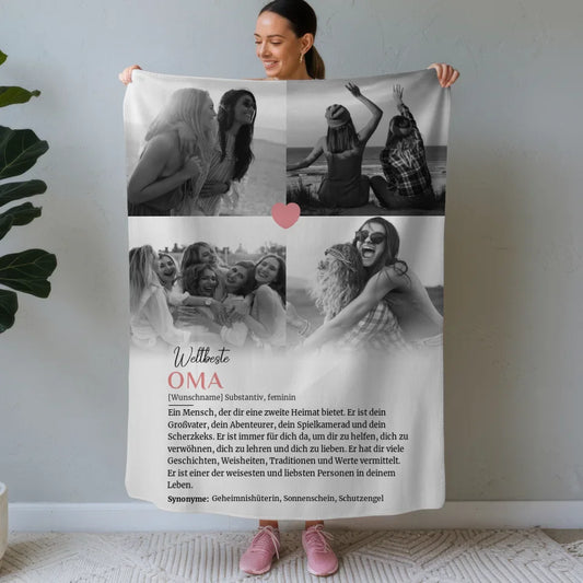 personalisierte decke definition oma mit name 4 fotos geschenk ideen Definitions Designs 1