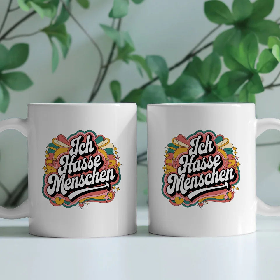 Lustige Sprüche Tasse mit Retro Design für Humorvolle Geschenke
