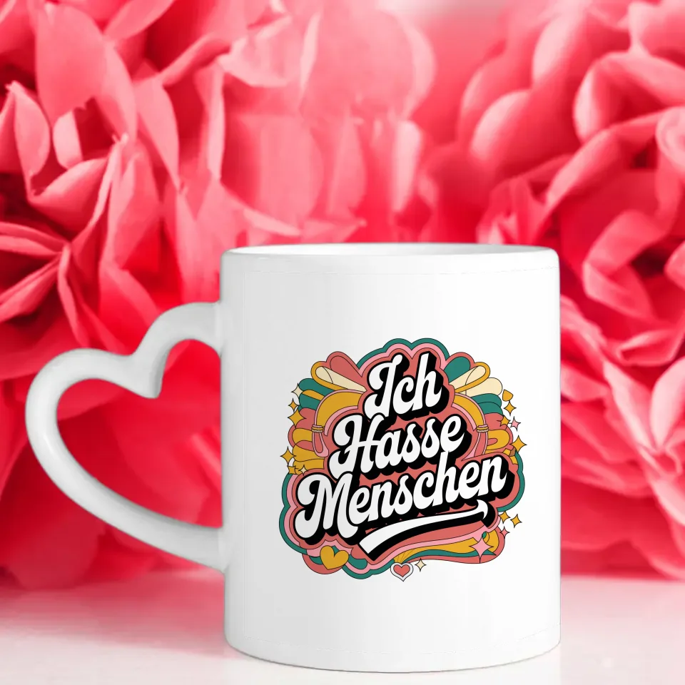 Lustige Sprüche Tasse mit Retro Design für Humorvolle Geschenke