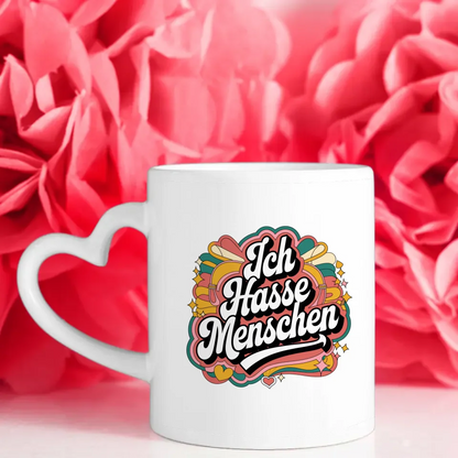 Lustige Sprüche Tasse mit Retro Design für Humorvolle Geschenke