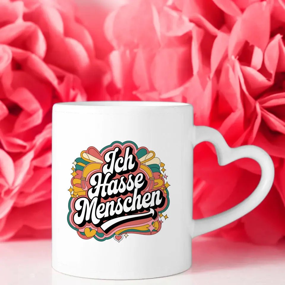 Lustige Sprüche Tasse mit Retro Design für Humorvolle Geschenke