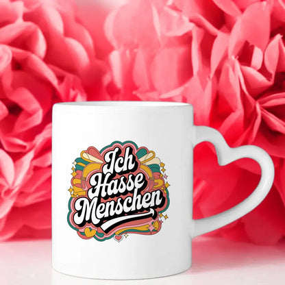 Lustige Sprüche Tasse mit Retro Design für Humorvolle Geschenke