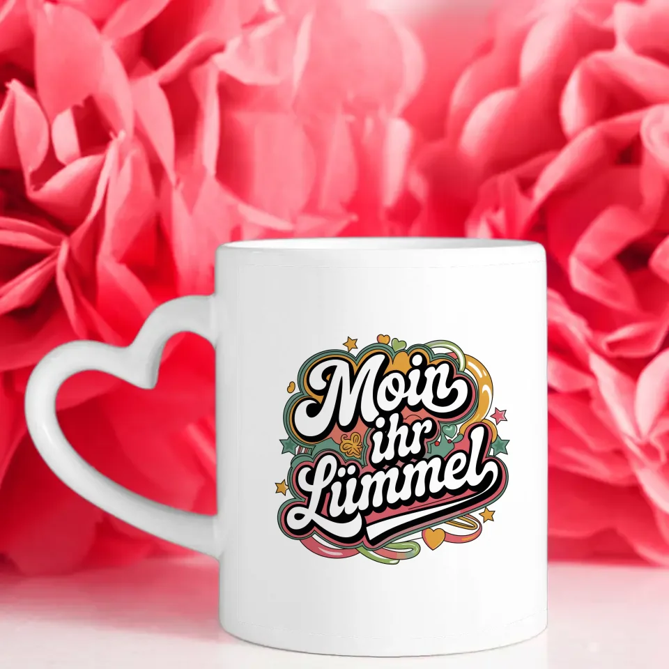 Moin Ihr Lümmel Tasse Lustige Sprüche für fröhliche Momente