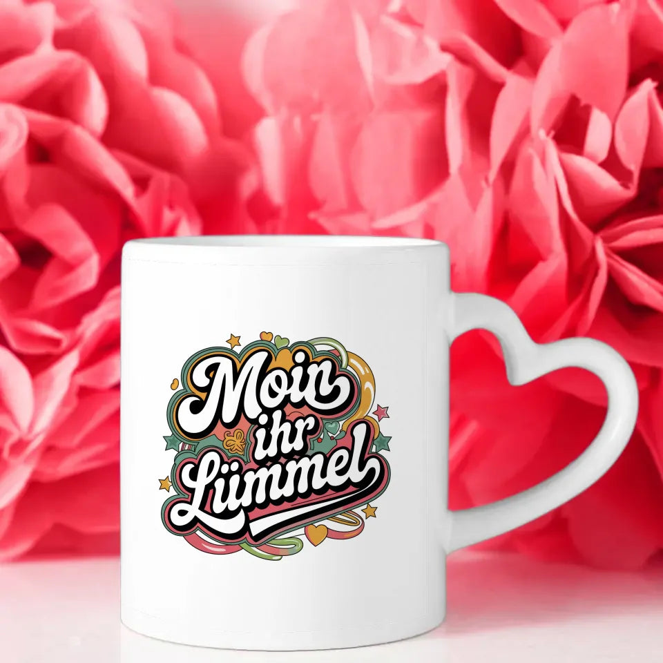 Moin Ihr Lümmel Tasse Lustige Sprüche für fröhliche Momente