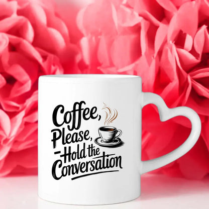 Kaffeetasse Spruchbilder Kaffee bitte führen Sie das Gespräch