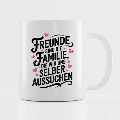 Tasse Beste Freundin mit kreativem Freundschaftszitat