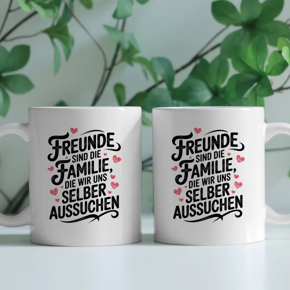 Tasse Beste Freundin mit kreativem Freundschaftszitat