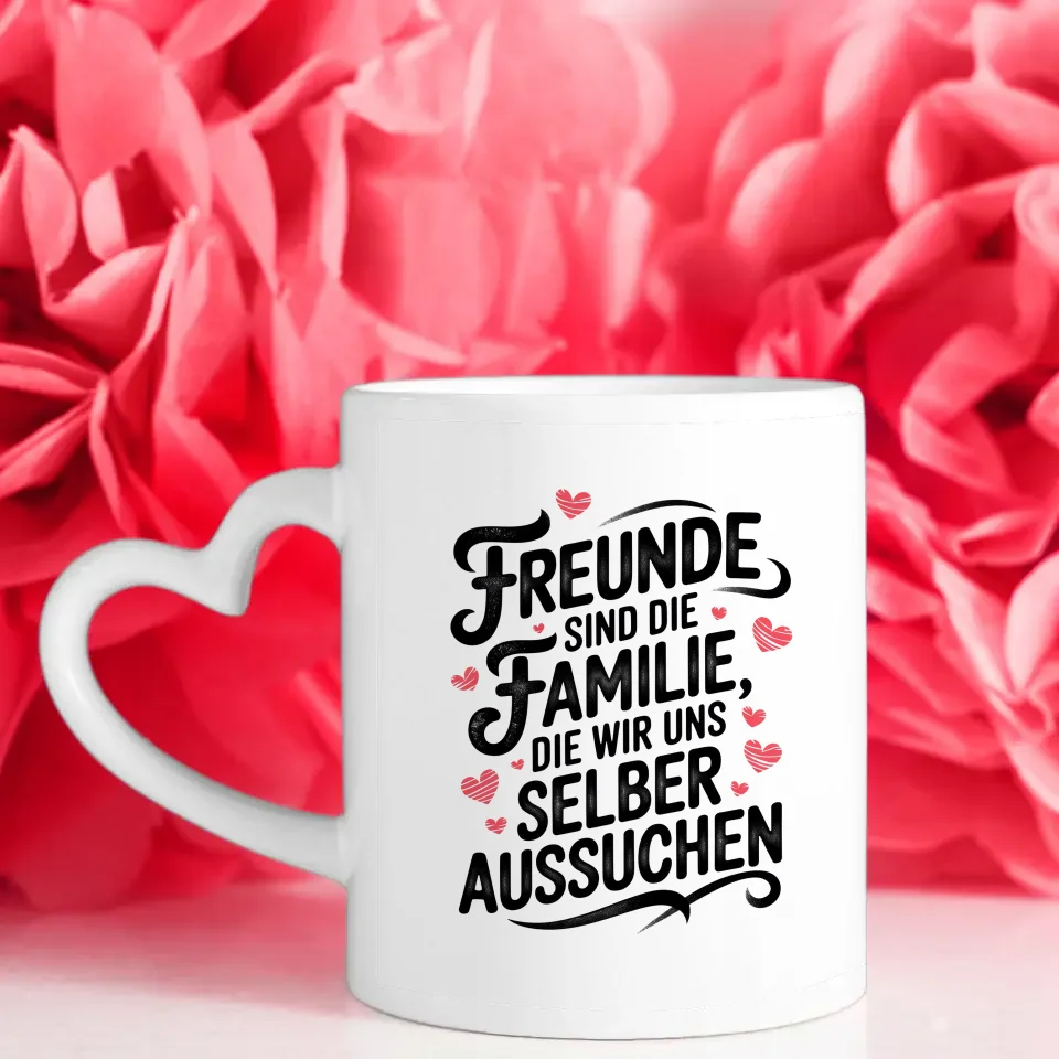 Tasse Beste Freundin mit kreativem Freundschaftszitat