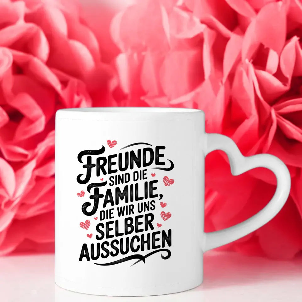 Tasse Beste Freundin mit kreativem Freundschaftszitat