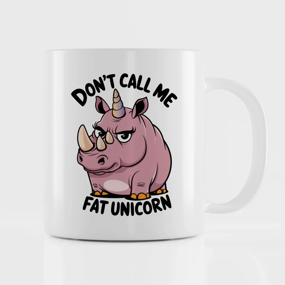 Nashorn Tasse mit witzigem Einhorn Design für Tierliebhaber