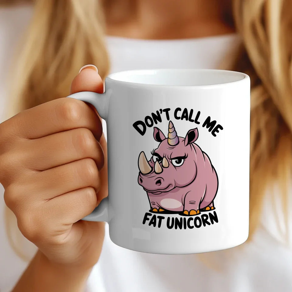 Nashorn Tasse mit witzigem Einhorn Design für Tierliebhaber