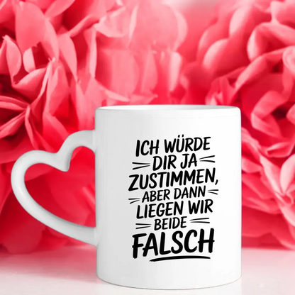 Lustige Sprüche Tasse mit witzigem Text zur Aufheiterung verschenken