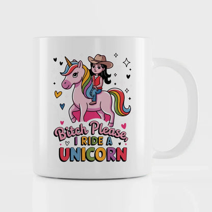 Tasse mit Einhorn Mädchen Design für Tierliebhaber