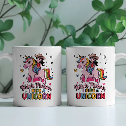 Tasse mit Einhorn Mädchen Design für Tierliebhaber