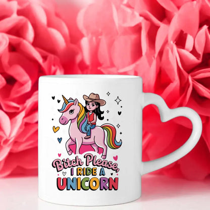 Tasse mit Einhorn Mädchen Design für Tierliebhaber