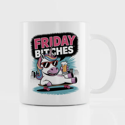 Skurrile Einhorn Tasse mit coolem Design für Tierliebhaber humorvoll