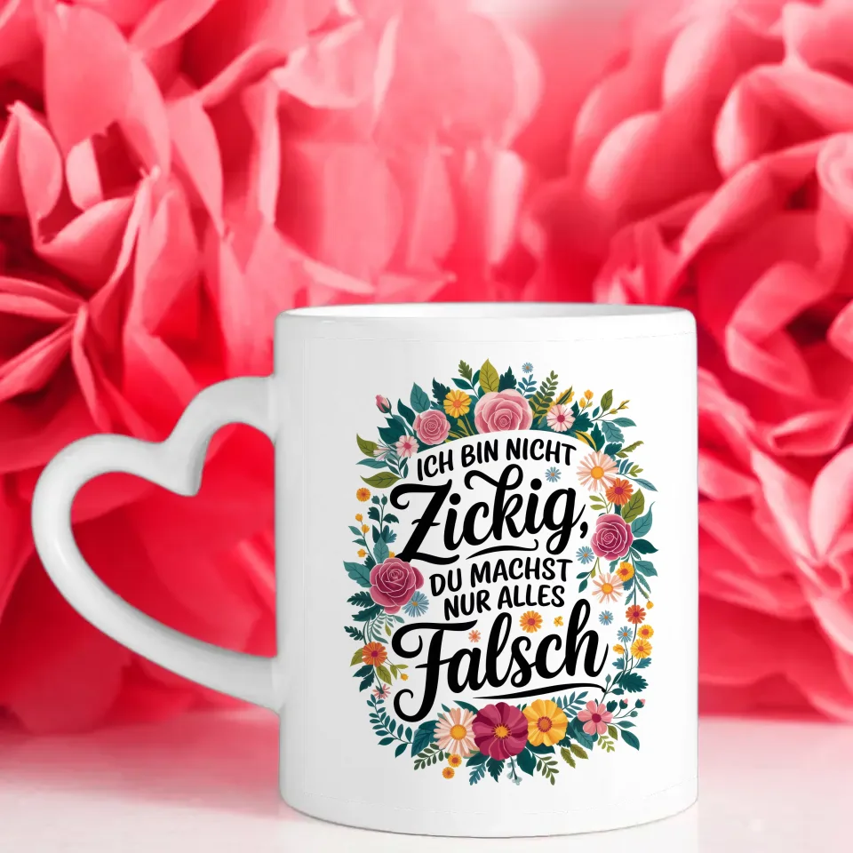 Lustige Tasse mit Kaffee Spruch