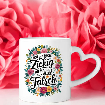 Lustige Tasse mit Kaffee Spruch