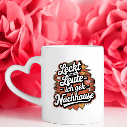 Lustige Tasse mit Spruch im Vintage-Stil für echte Humoristen
