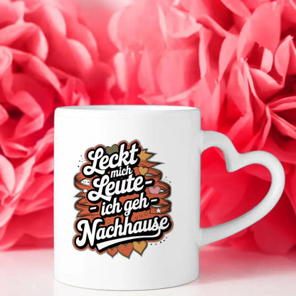 Lustige Tasse mit Spruch im Vintage-Stil für echte Humoristen