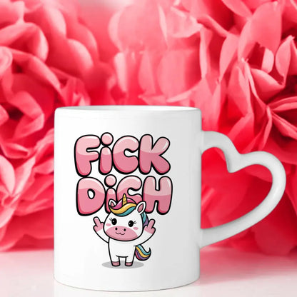 Lustige Tasse mit Ballett Regenbogen Einhorn und frechem Spruch