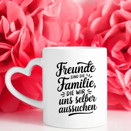 Tasse für beste Freundin mit inspirierendem Freundschaftsdesign