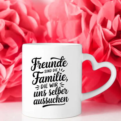 Tasse für beste Freundin mit inspirierendem Freundschaftsdesign