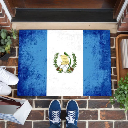 Personalisierte Fußmatte mit Länderflagge und Wunschtext Guatemala