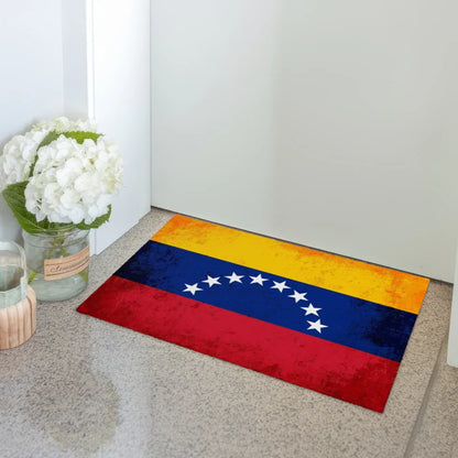 Personalisierte Fußmatte Venezuela mit Länderflagge und Wunschtext