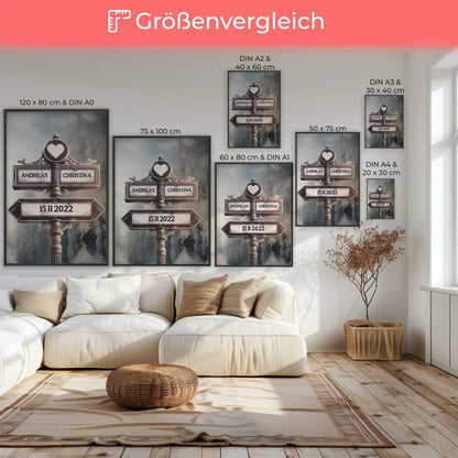 Poster Größenvergleich 1