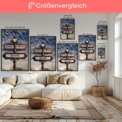 Poster Größenvergleich 1