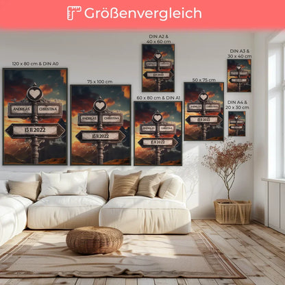 Poster Größenvergleich 1
