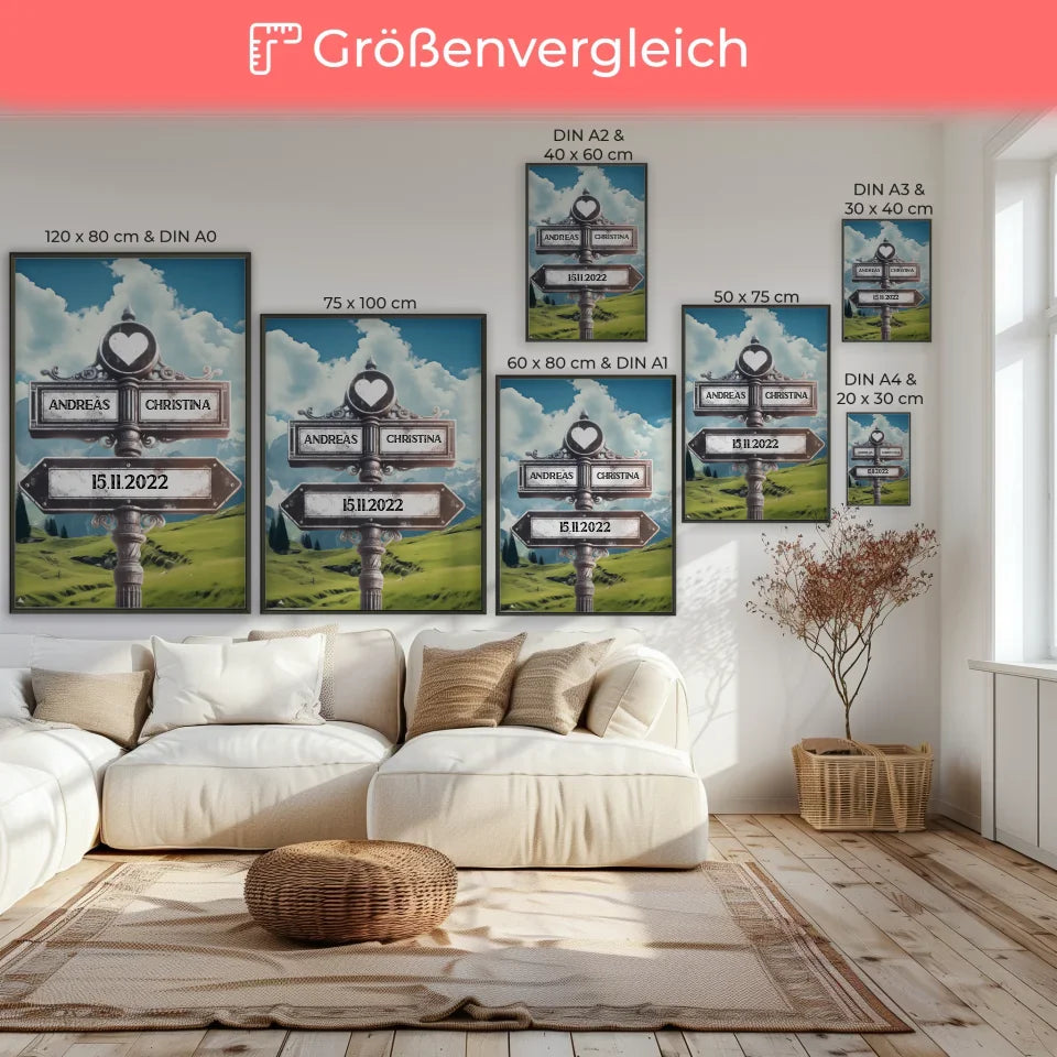 Poster Größenvergleich 1