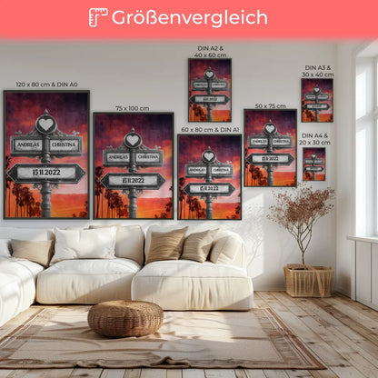 Poster Größenvergleich 1