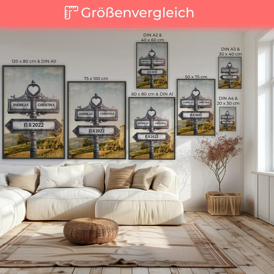 Poster Größenvergleich 1