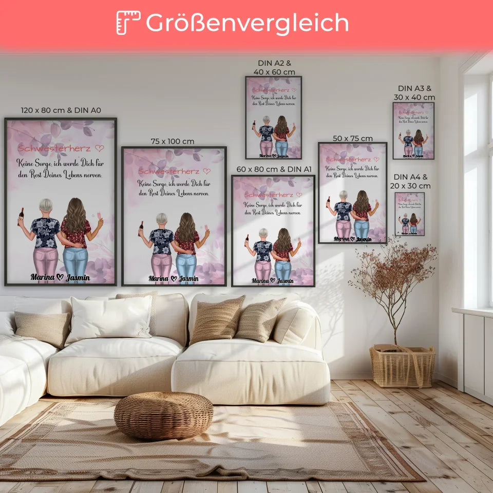 Poster Größenvergleich 1