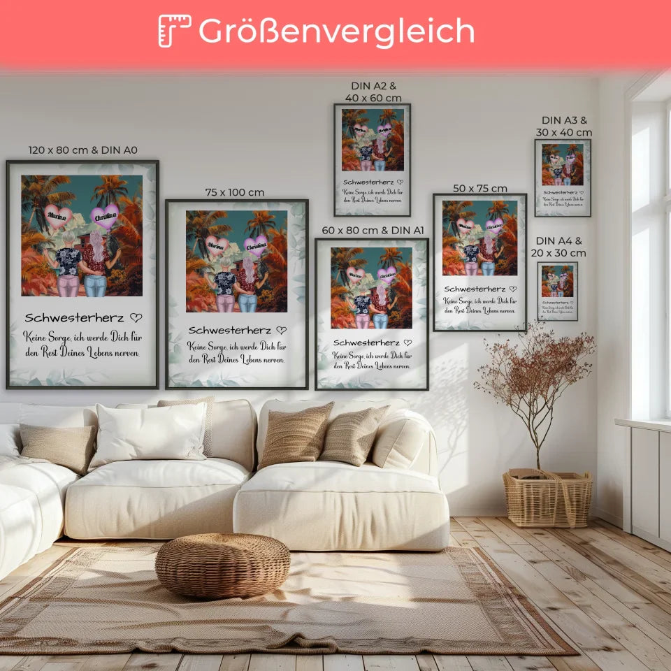 Poster Größenvergleich 1