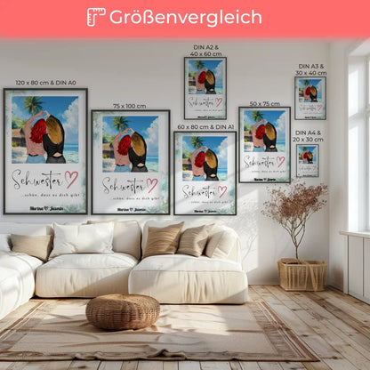 Poster Größenvergleich 1