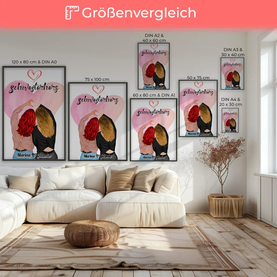 Poster Größenvergleich 1