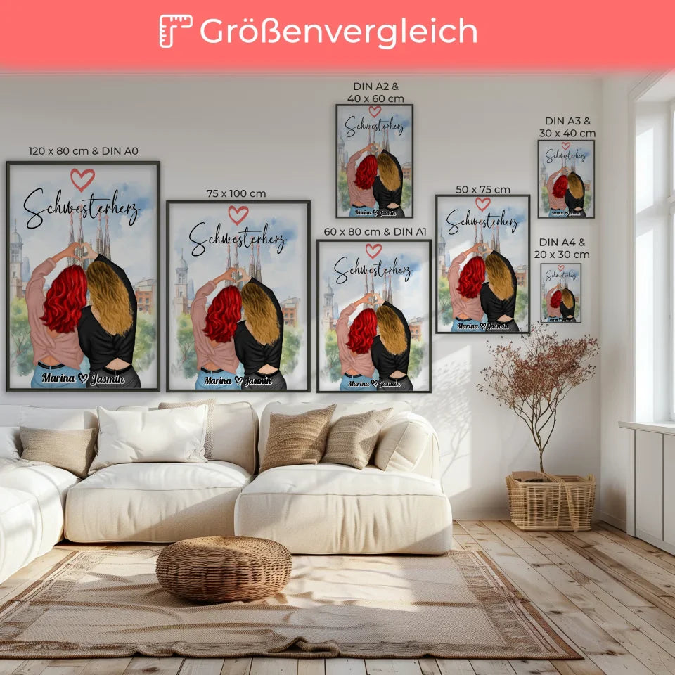 Poster Größenvergleich 1