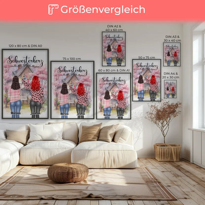 Poster Größenvergleich 1