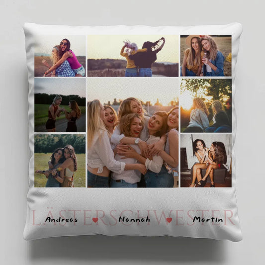 Foto Kissen Beste Freundin Zum Geburtstag 8 Fotos & Namen 1