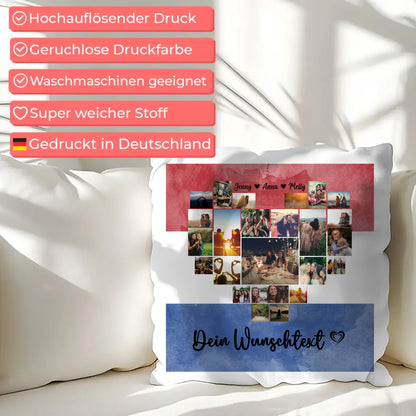 Paar Fotokissen Urlaub Erinnerung Niederlande personalisiert
