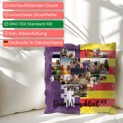 Personalisiertes Liebes Kissen für Urlaub auf Mallorca