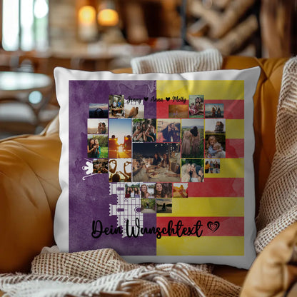 Personalisiertes Liebes Kissen für Urlaub auf Mallorca