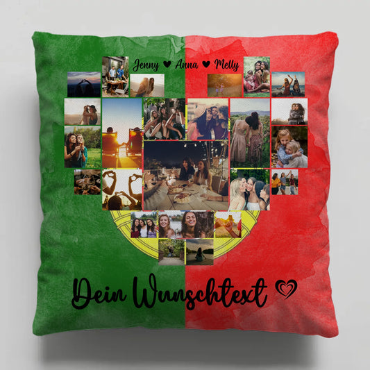 Fotokissen Für Paare Urlaub Erinnerung Portugal Design